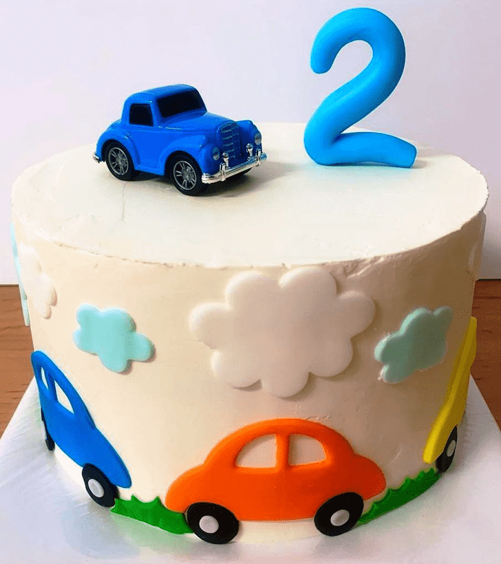 Captivating Car Cake