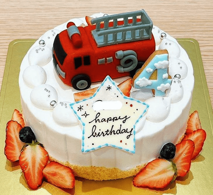 Delightful Car Cake