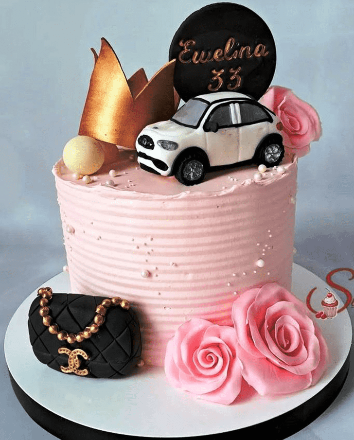 Enticing Car Cake