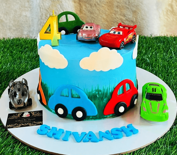 Excellent Car Cake