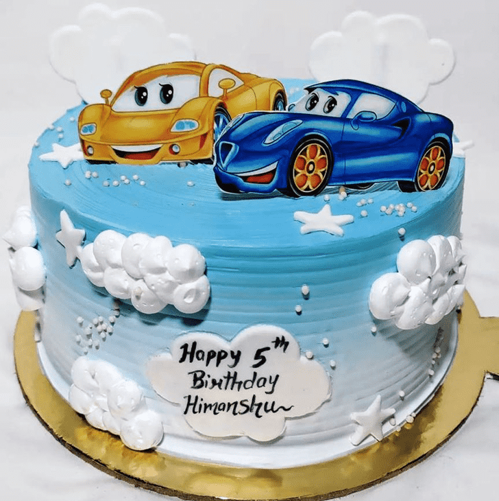 Fascinating Car Cake