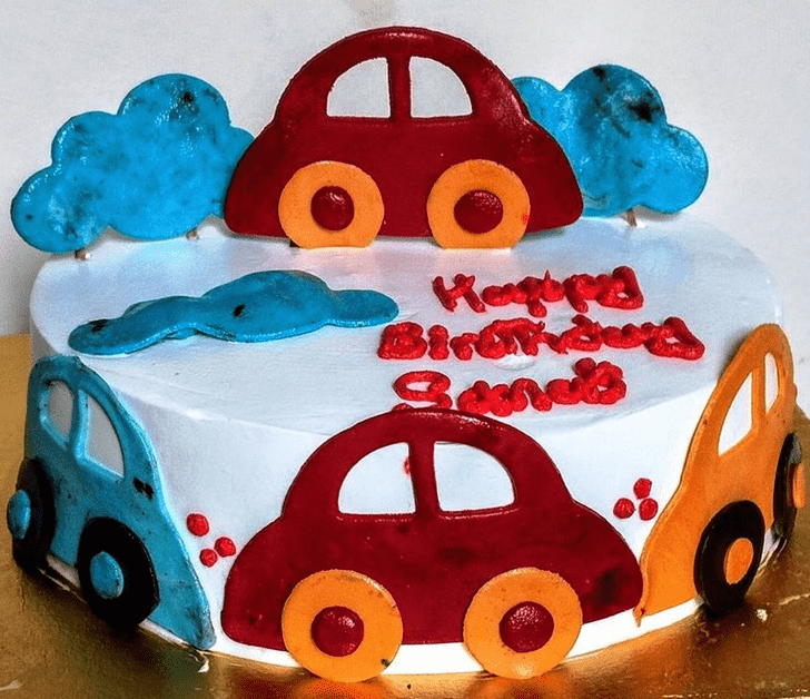 Slightly Car Cake