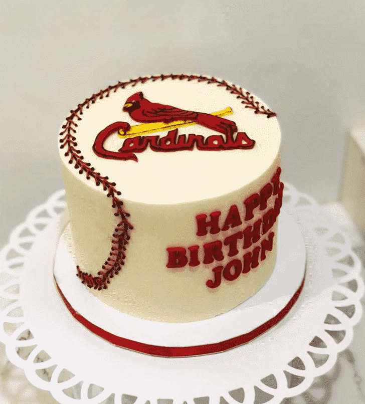 Admirable Cardinal Cake Design
