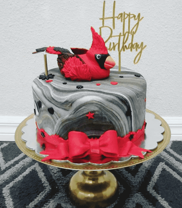 Fine Cardinal Cake