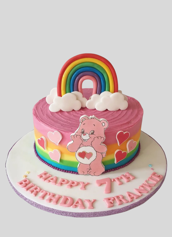 Alluring Care Bears Cake