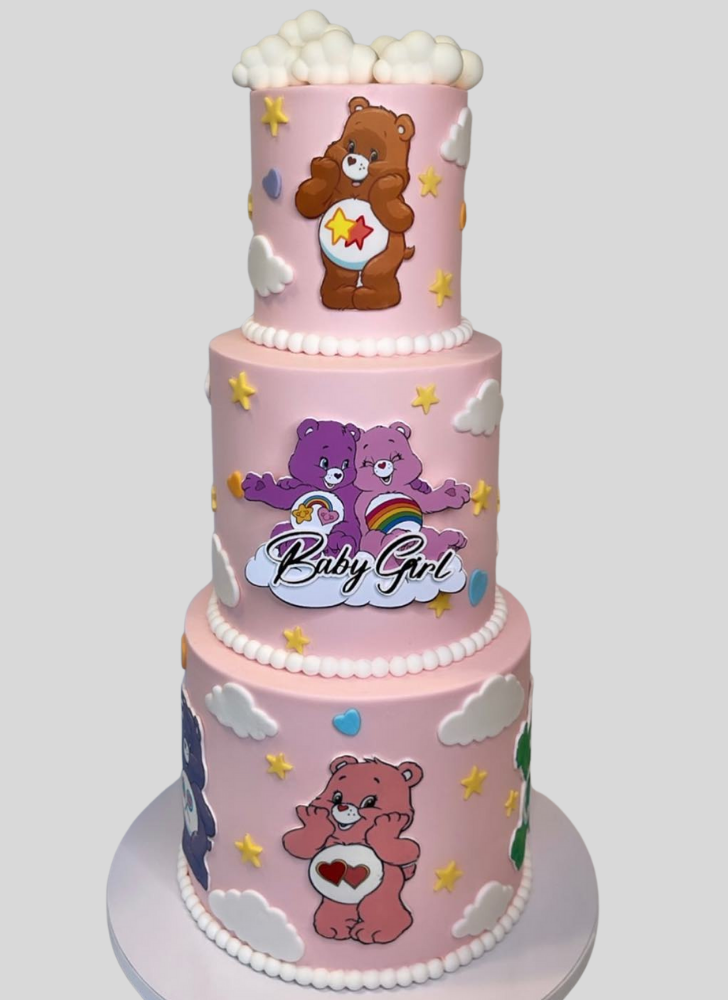 Beauteous Care Bears Cake