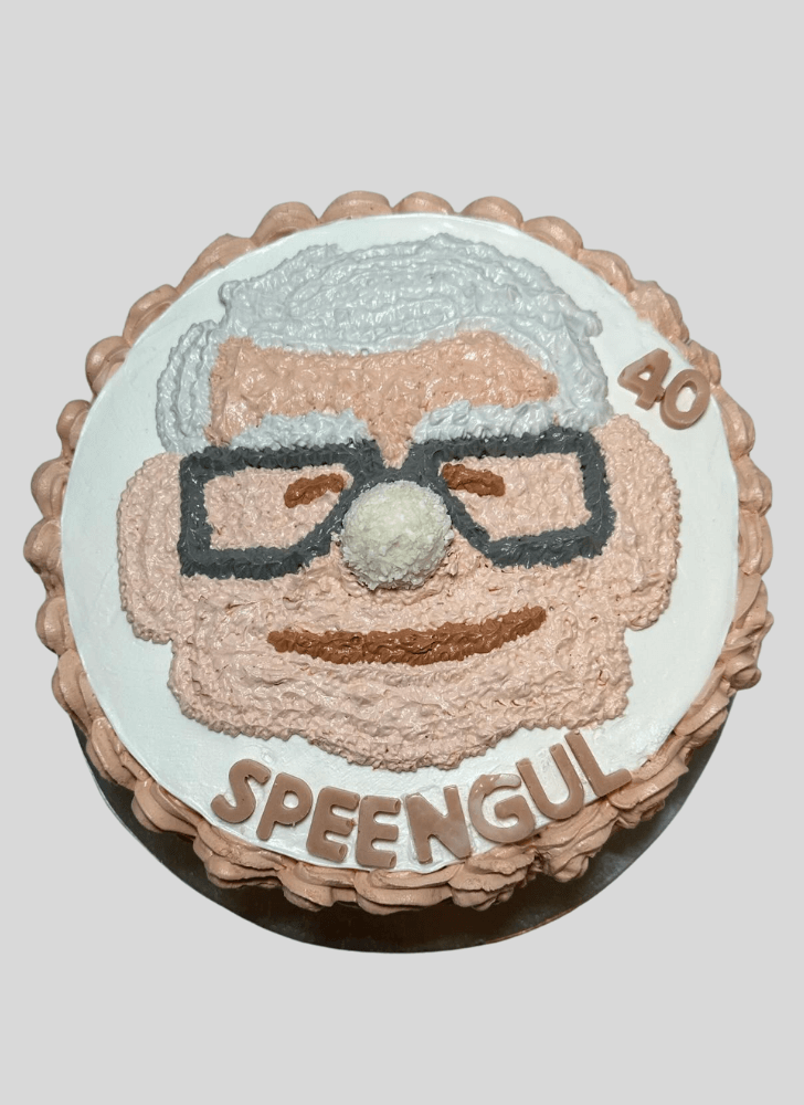 Elegant Carl Fredricksen Cake