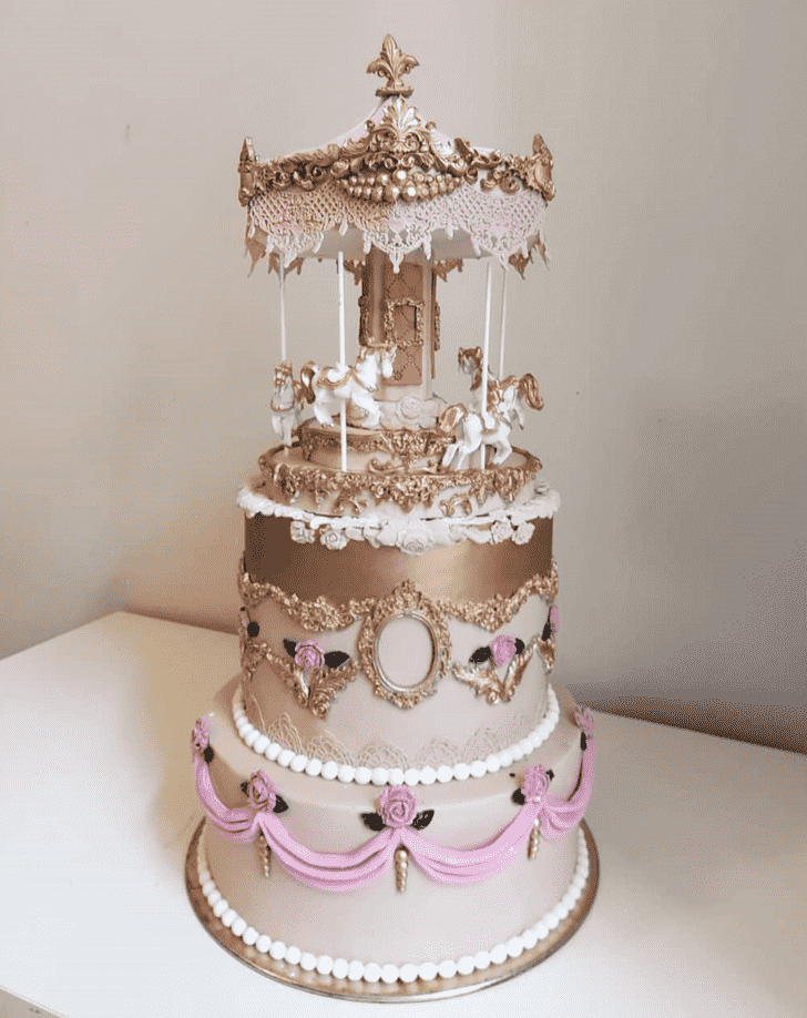 Admirable Carousel Cake Design