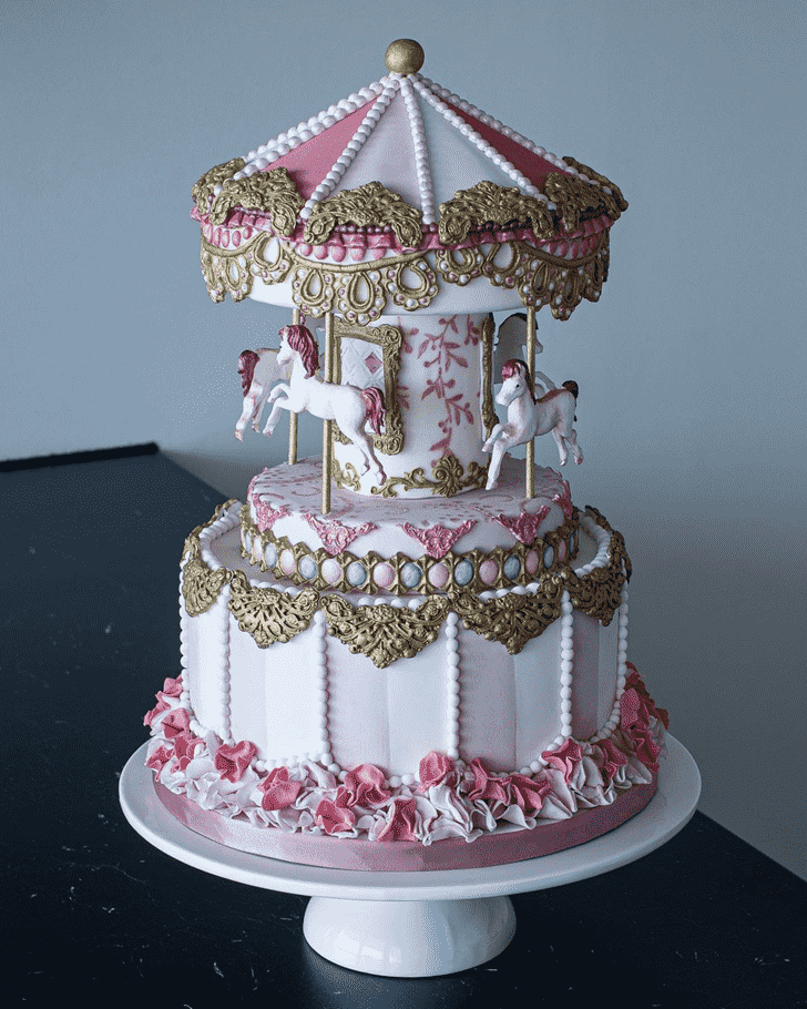 Superb Carousel Cake