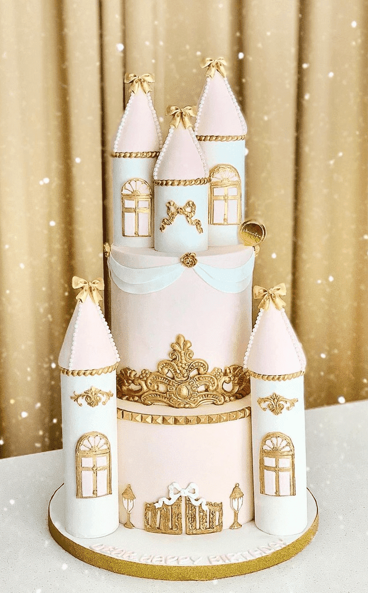 Alluring Castle Cake