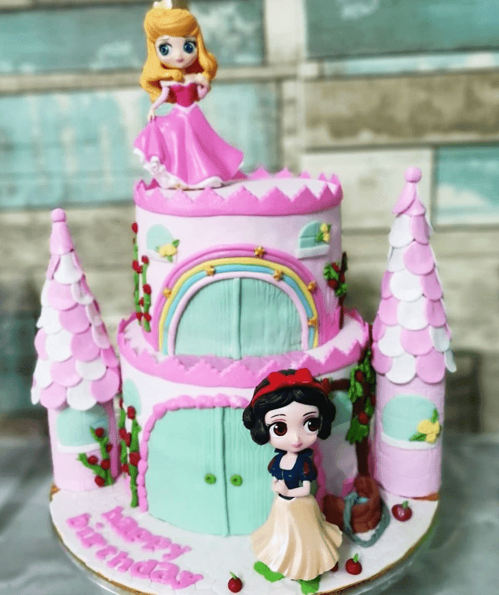 Bewitching Castle Cake