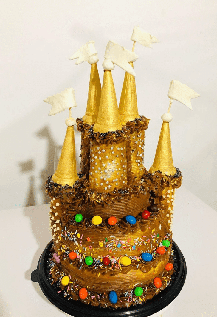Captivating Castle Cake