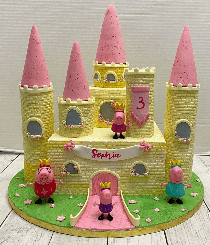 Divine Castle Cake
