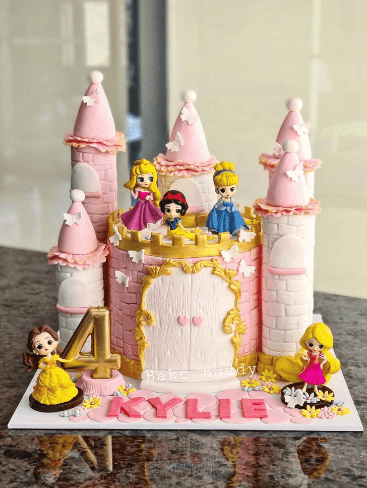 Elegant Castle Cake
