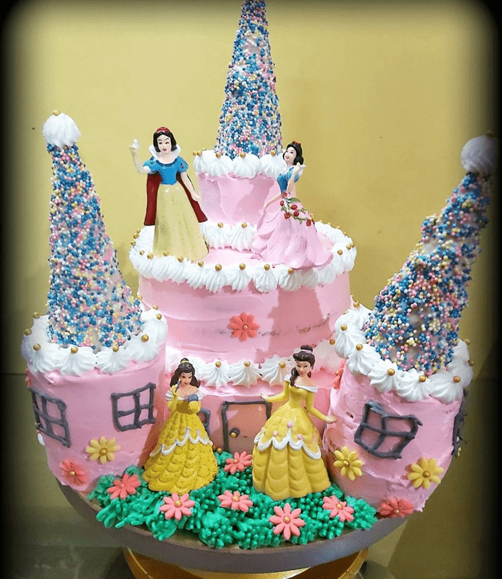 Slightly Castle Cake
