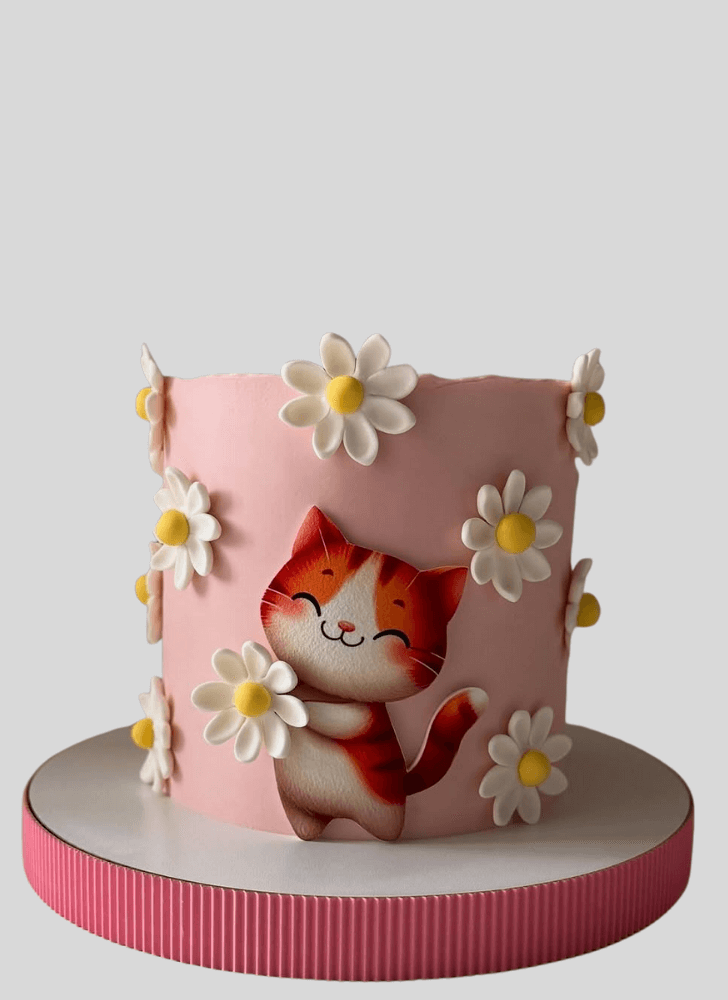 Enthralling Cat Cake
