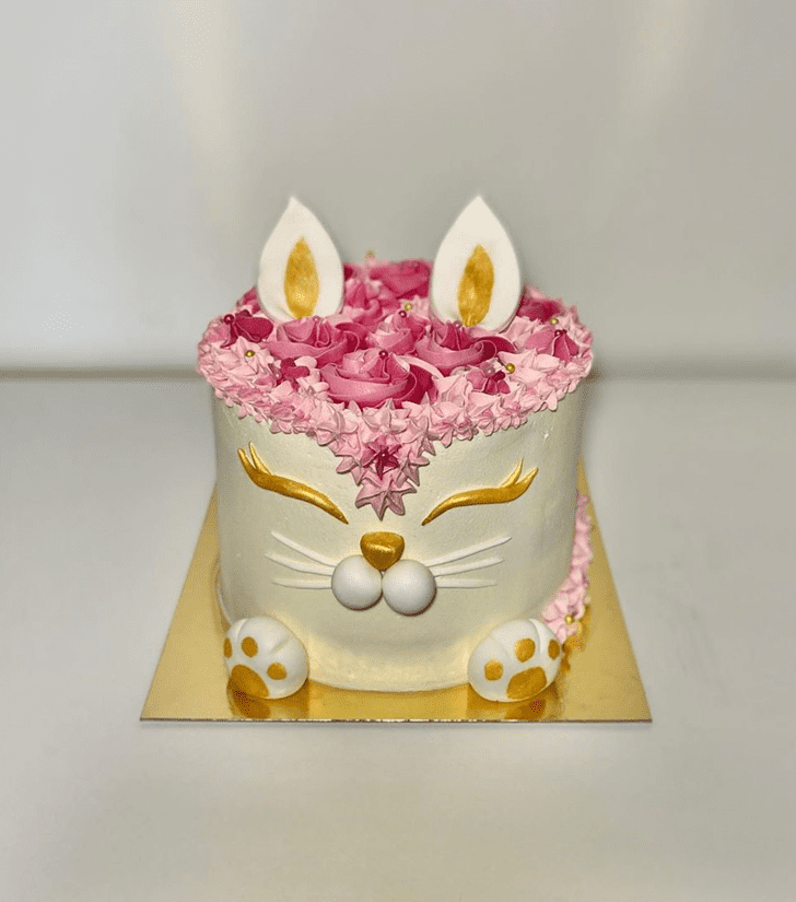 Wonderful Cat Cake Design