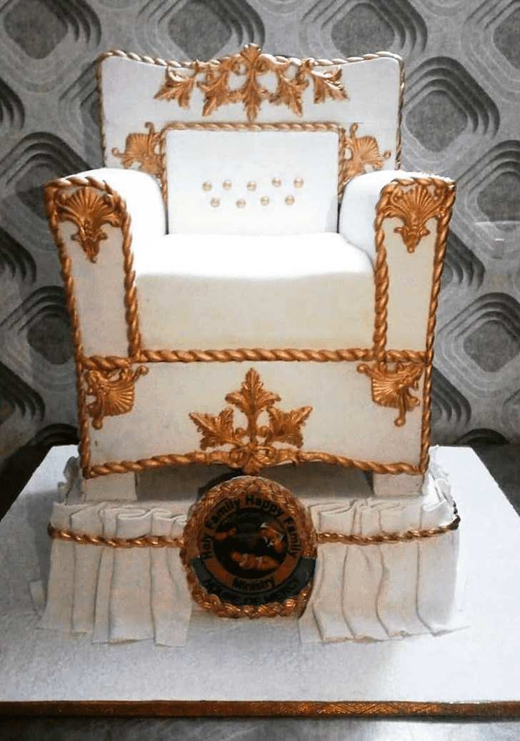 Resplendent Chair Cake