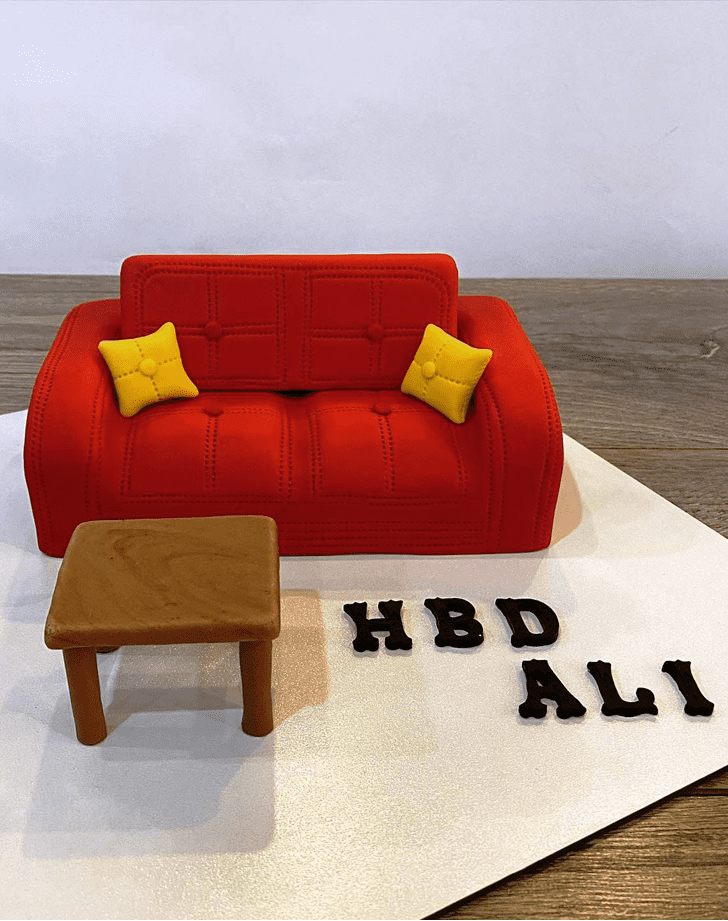 Shapely Chair Cake