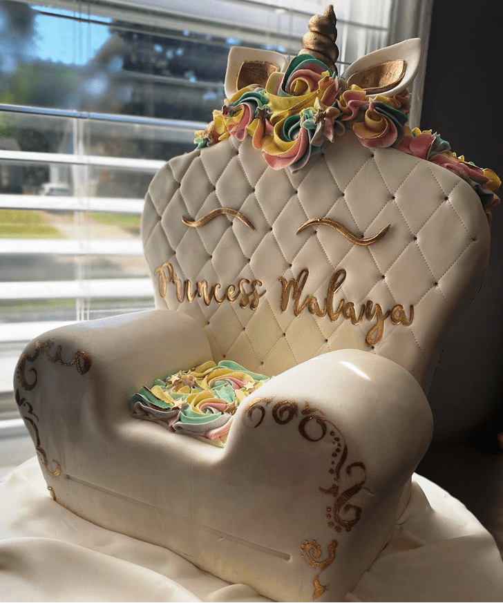 Stunning Chair Cake