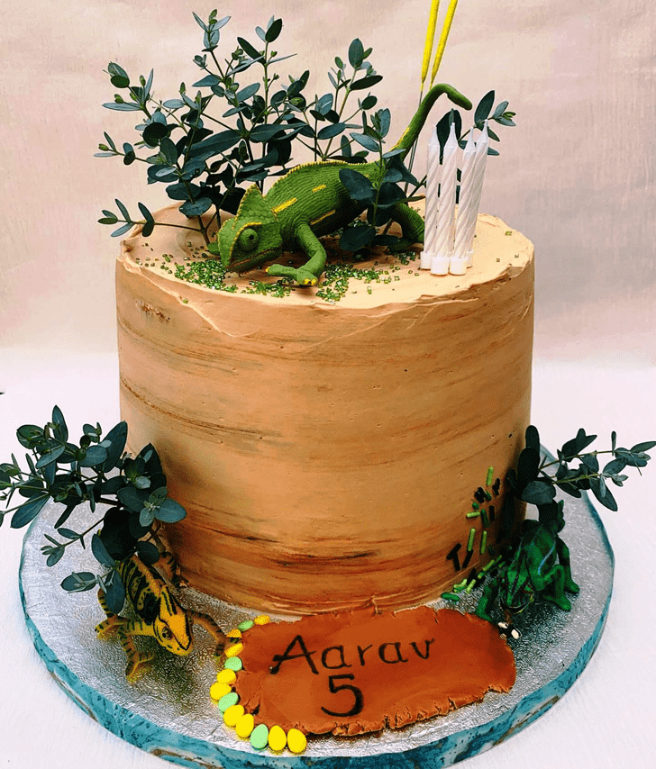 Ravishing Chameleon Cake