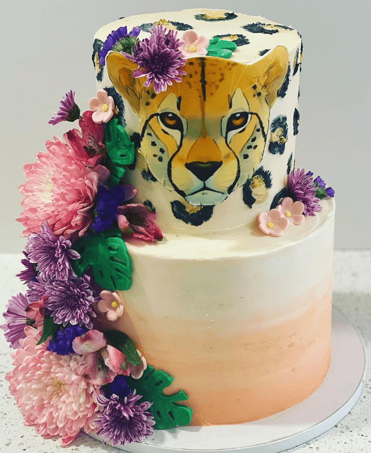 Magnificent Cheetah Cake