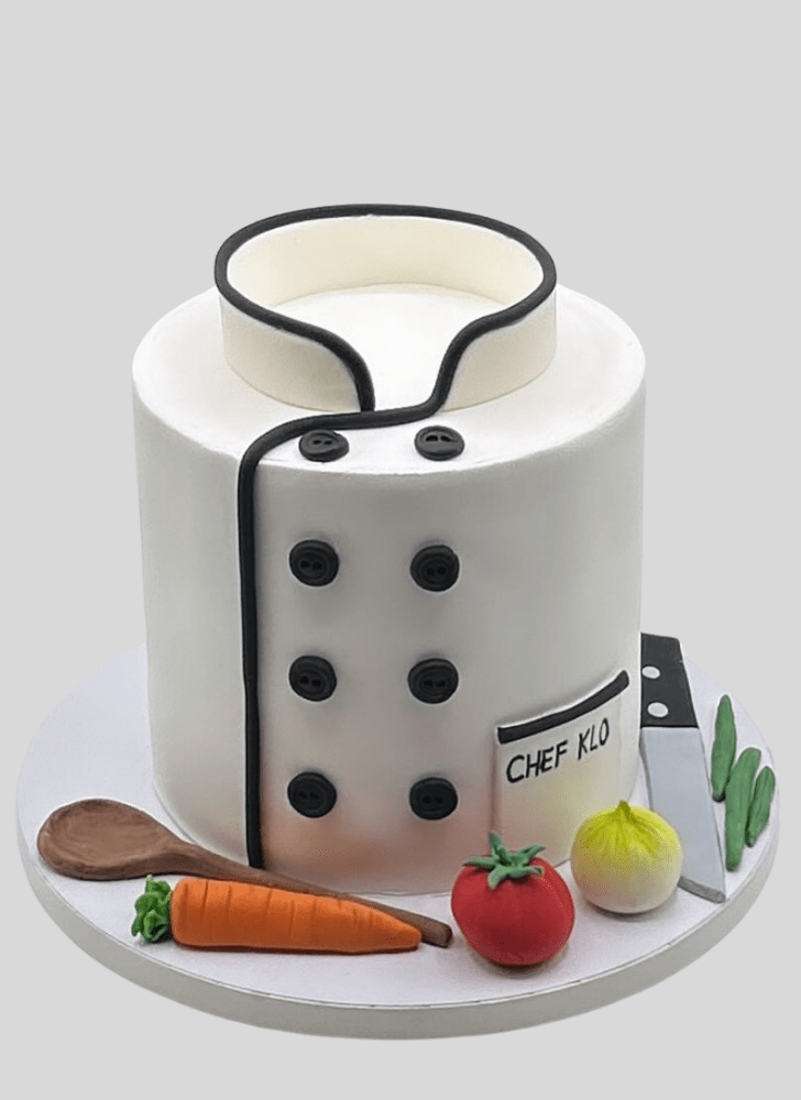 Adorable Chef Cake