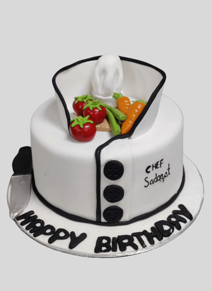 Alluring Chef Cake