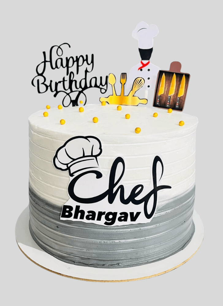 Classy Chef Cake