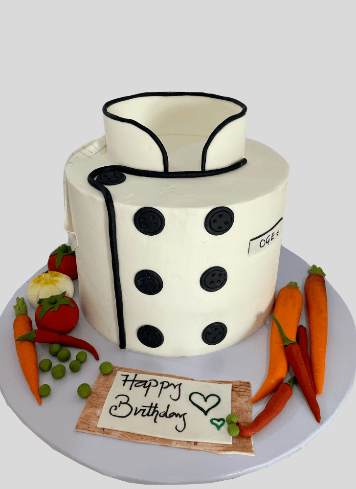 Stunning Chef Cake