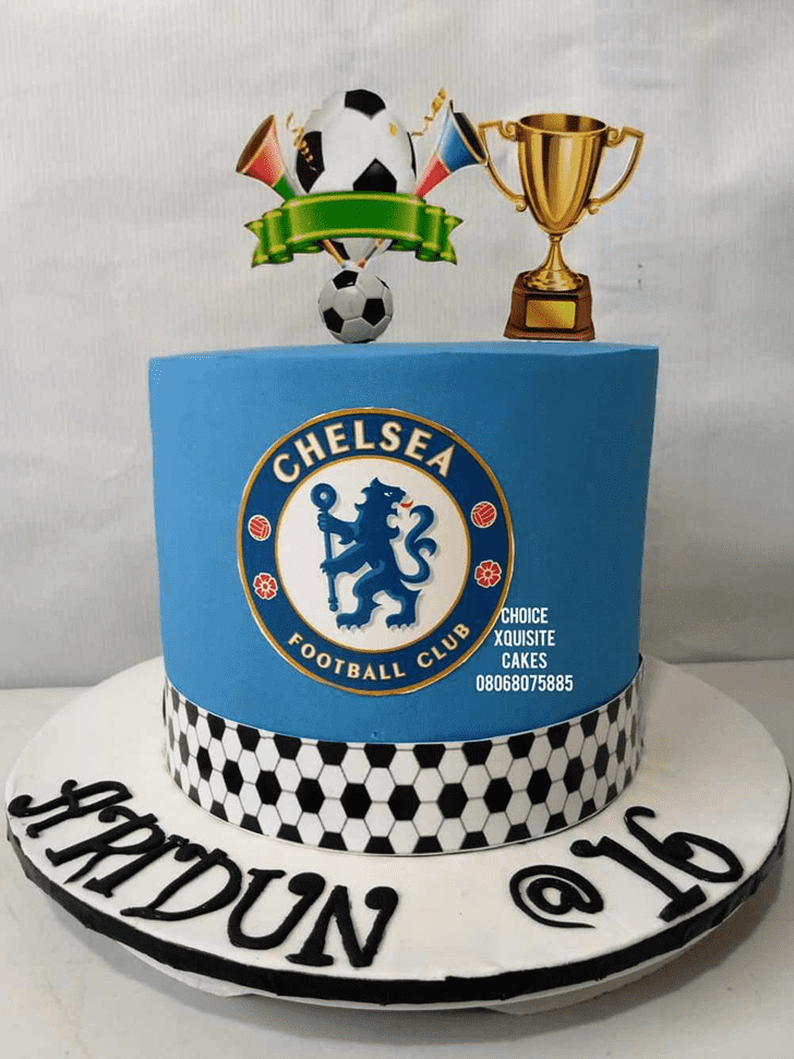 Dazzling Chelsea Cake