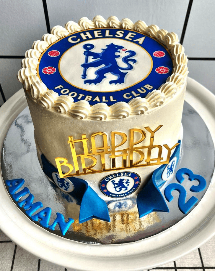 Fetching Chelsea Cake
