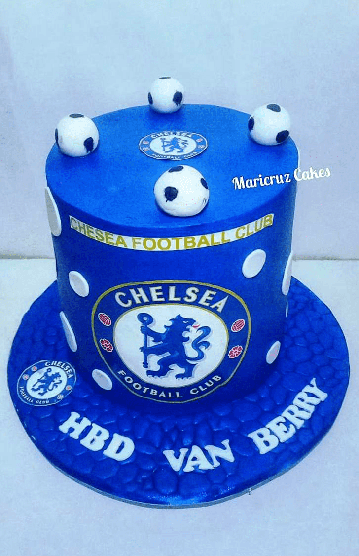 Handsome Chelsea Cake