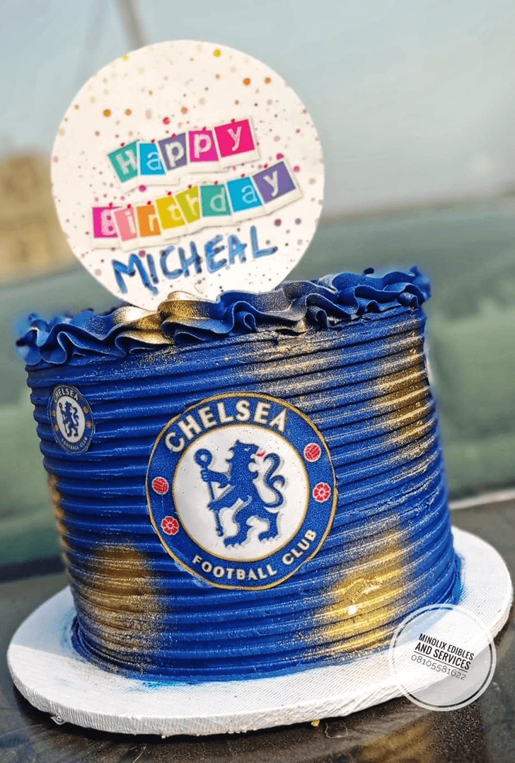 Magnificent Chelsea Cake