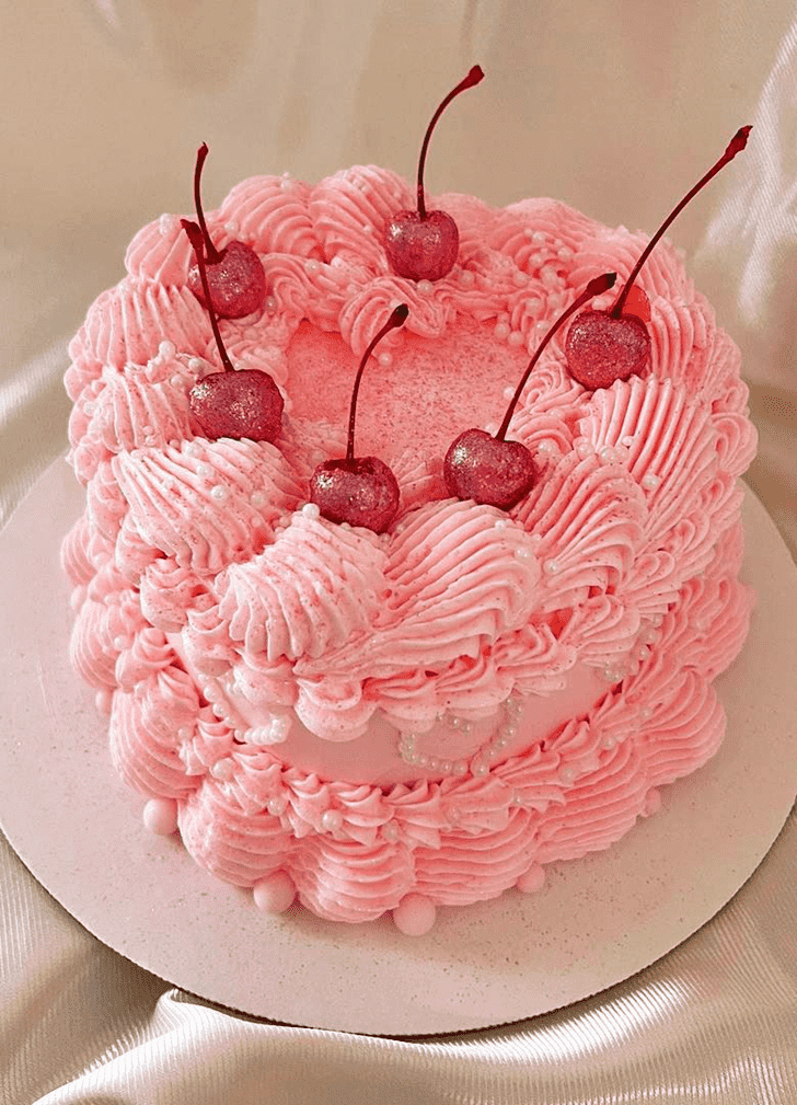 Comely Cherry Cake
