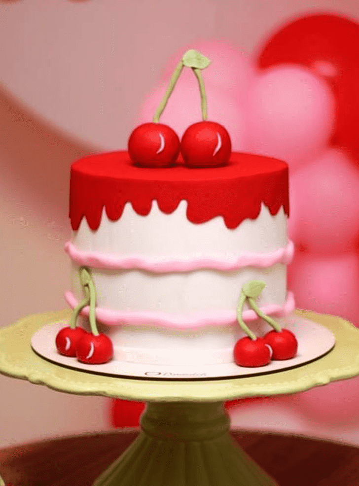 Exquisite Cherry Cake