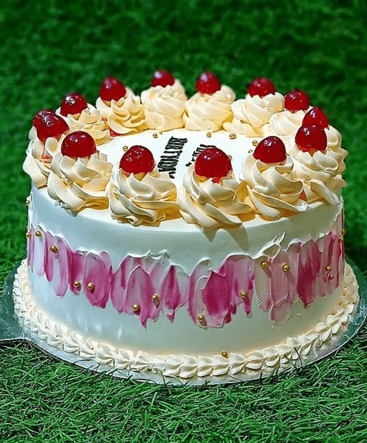 Lovely Cherry Cake Design