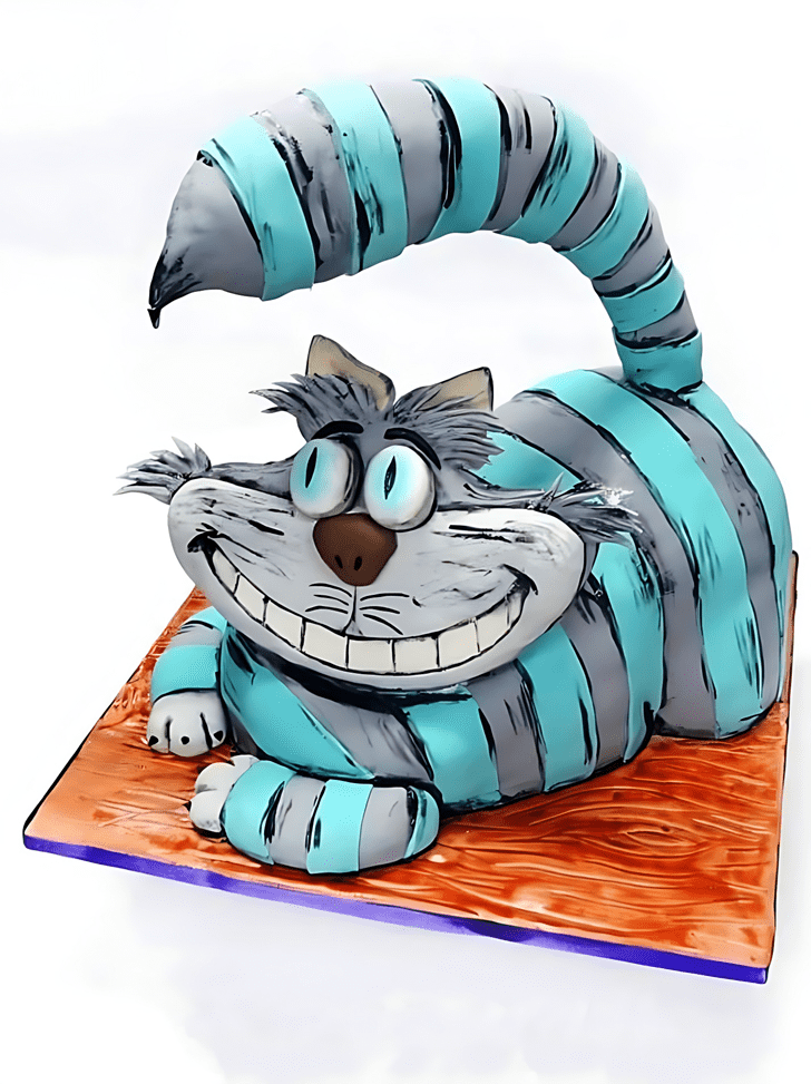 Beauteous Cheshire Cat Cake