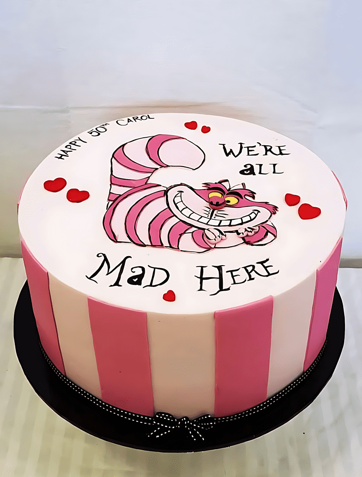 Captivating Cheshire Cat Cake