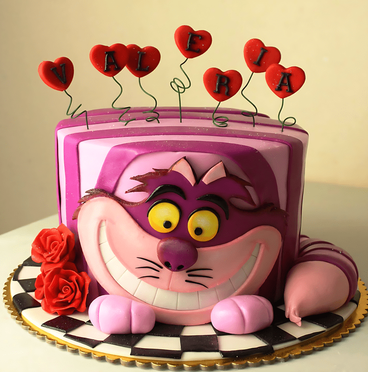 Delightful Cheshire Cat Cake