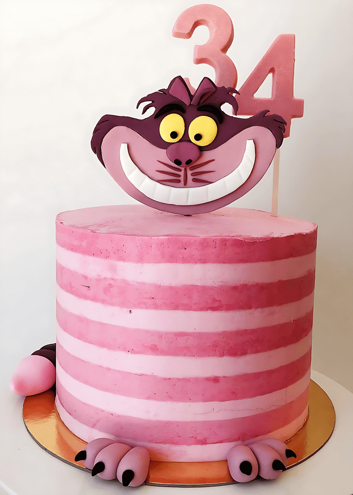 Gorgeous Cheshire Cat Cake