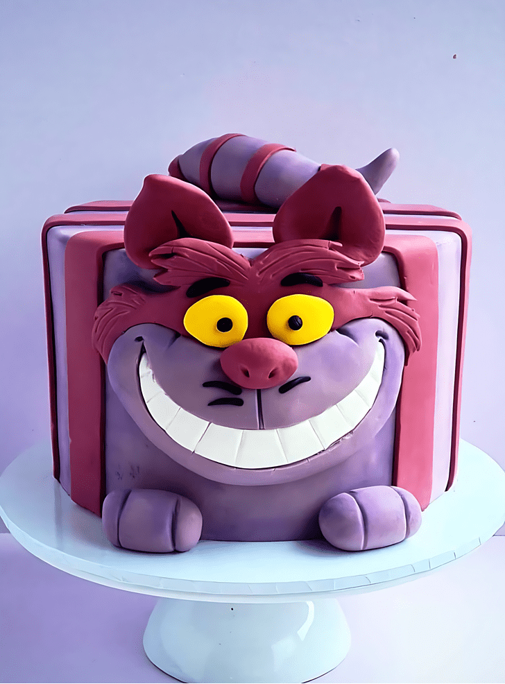 Magnificent Cheshire Cat Cake