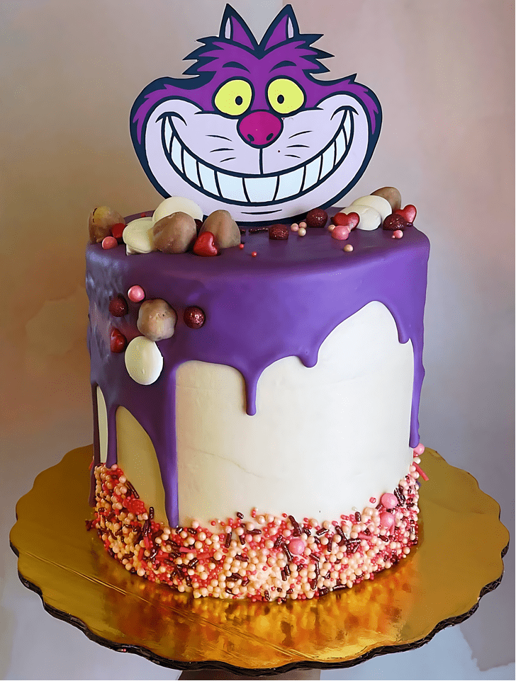 Marvelous Cheshire Cat Cake