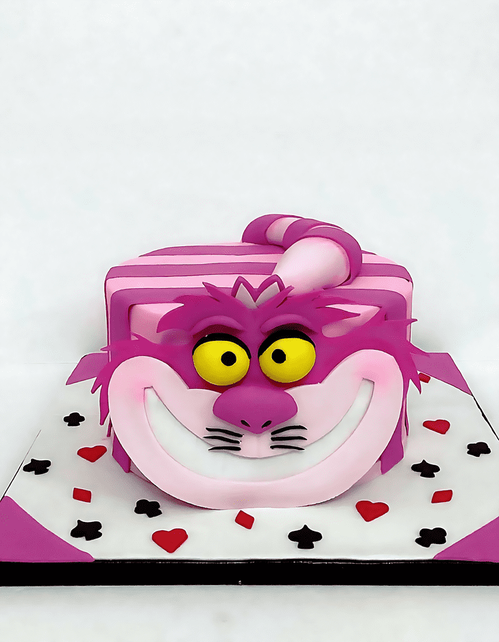 Radiant Cheshire Cat Cake