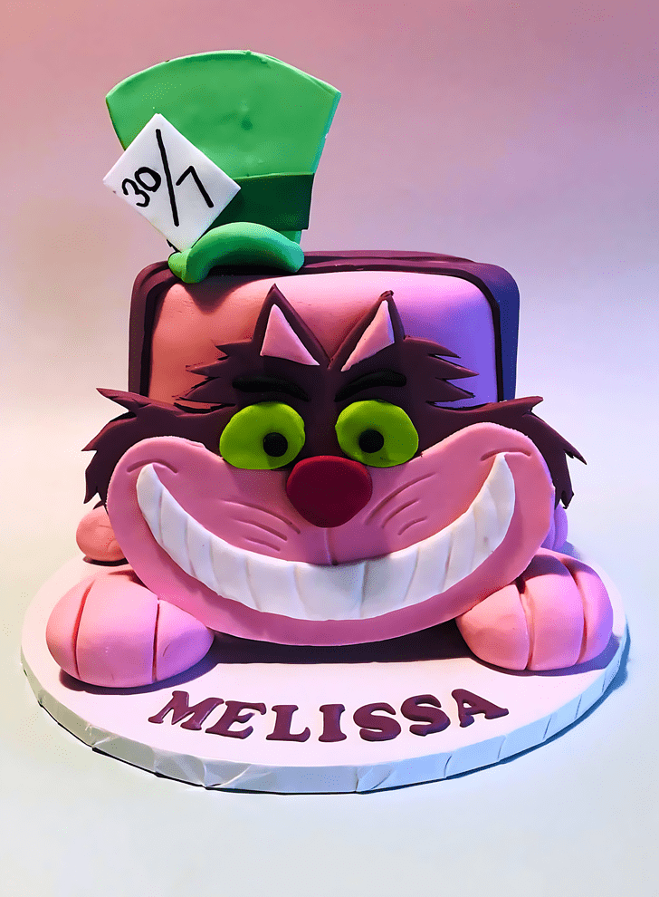 Ravishing Cheshire Cat Cake