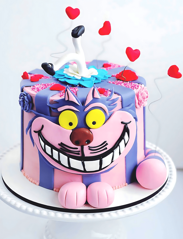 Stunning Cheshire Cat Cake