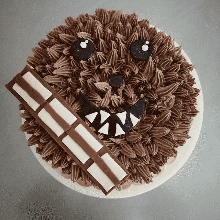 Comely Chewbacca Cake