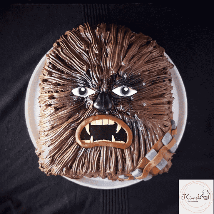 Lovely Chewbacca Cake Design