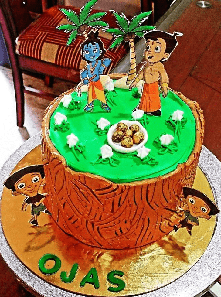 Nice Chhota Bheem Cake