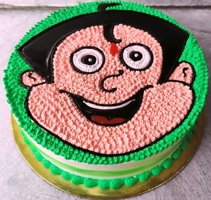 Wonderful Chhota Bheem Cake Design